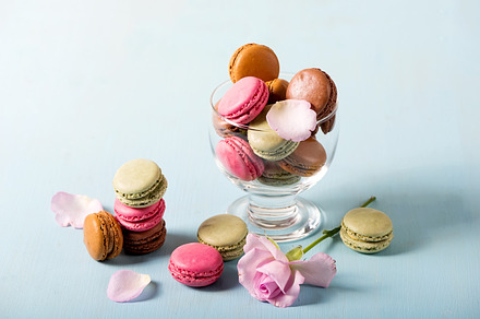 Macaroons containing french, food, and dessert