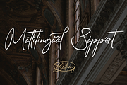 Brilliany Modern and Elegant Font, a Handwritten Font by Graphue (Thumbnail 8 of 9)