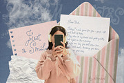 One Wish Playful Curly Font, a Script Font by AnMark (Thumbnail 2 of 11)