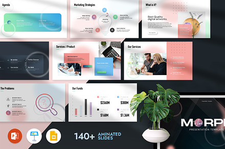 Morph Multipurpose Presentation, a Presentation Template by GoldenPixelStudio