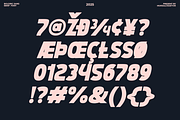 Boldric - Bold Industrial Sans Serif, a Sans Serif Font by Muksal Creative (Thumbnail 8 of 13)