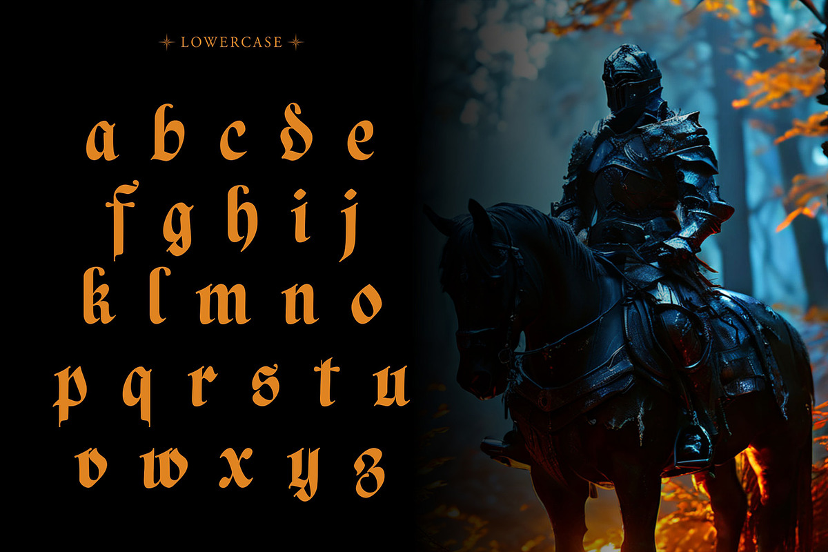 NCL Basefigh, a Blackletter Font by Enxyclo Studio (Photo 11 of 16)