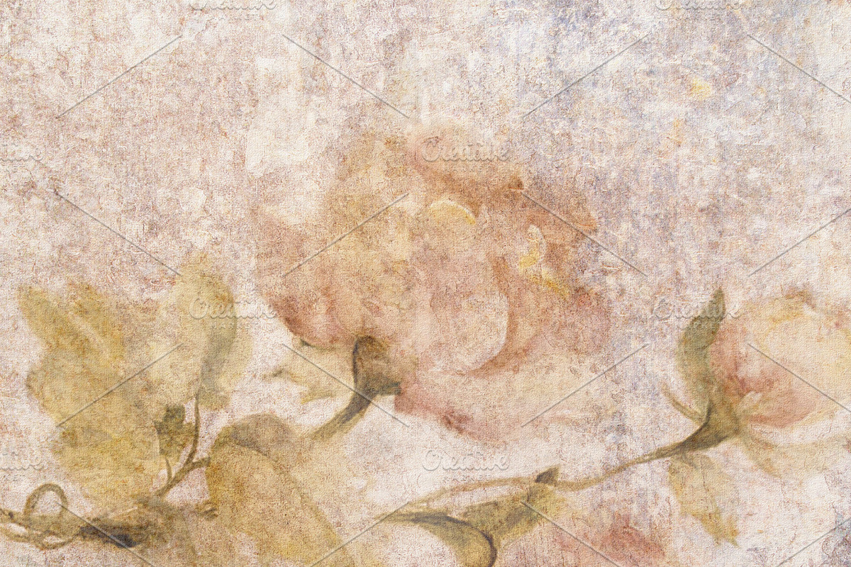 Vintage victorian floral antique set, a Texture Graphic by DidiArtWorld (Photo 2 of 5)