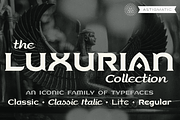 Luxurian Pro AOE Family, a Serif Font by Astigmatic (Thumbnail 1 of 5)
