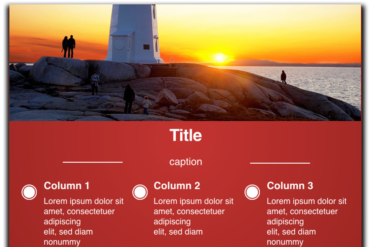 Bold Red Statement, a Presentation Template by Iconography - Pitch Deck (Photo 3 of 11)