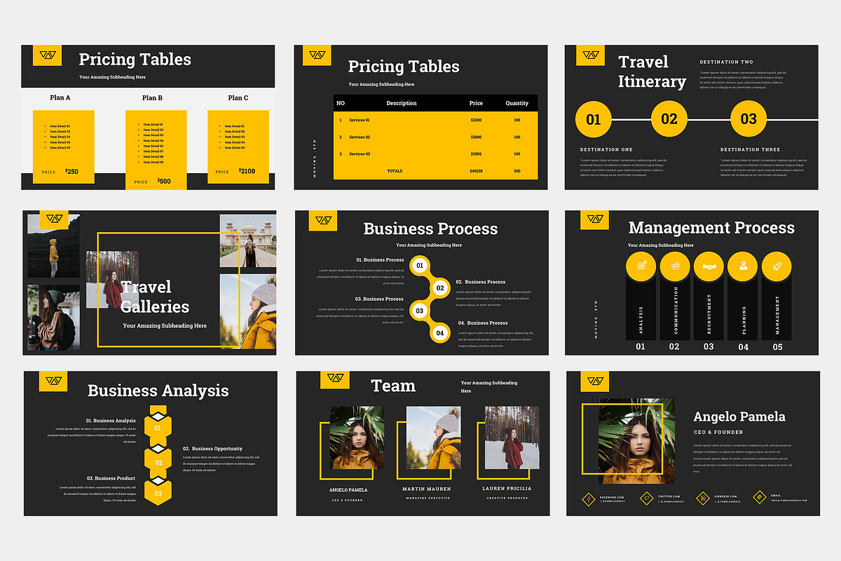 Volative Keynote Presentation, a Presentation Template by TMint ...