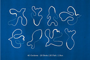 Birds & Fish - Hand Drawn Sea & Sky, a Decorative Illustration by Madeline ODonoghue Design (Thumbnail 4 of 9)