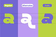 Kamilaby - Sans Serif Display Font, a Sans Serif Font by Rishsketch (Thumbnail 8 of 16)