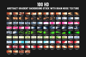 100 Gradient Background