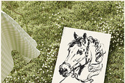 Under the Cottage Roof: Line Art, an Animal Illustration by Purple (Thumbnail 10 of 16)