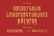 Alaftar Display Font, a Blackletter Font by Maulana Creative (Thumbnail 2 of 7)