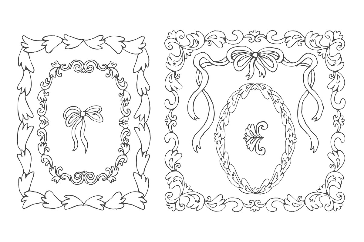 Vintage Frames, a Graphic by Anastasiya Klempach (Photo 5 of 7)