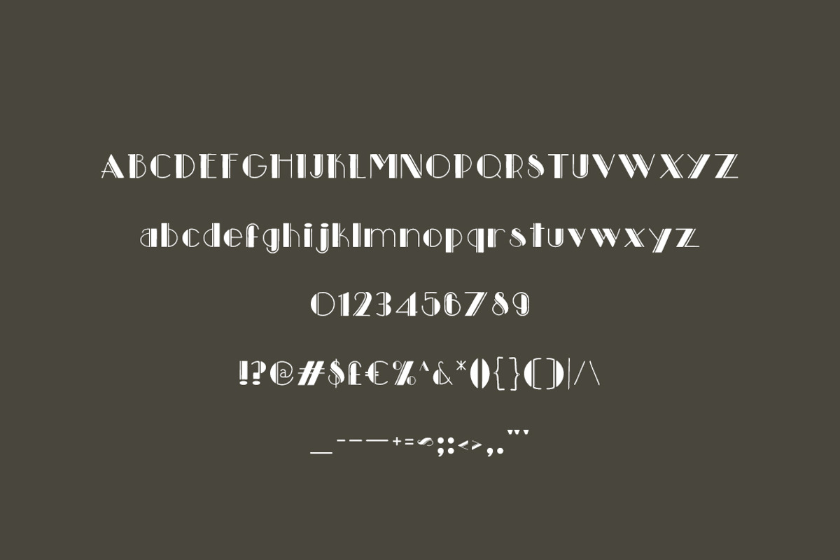 Montmartre: A Paris-Inspired Font, a Font by Britt Fabello (Photo 7 of 7)