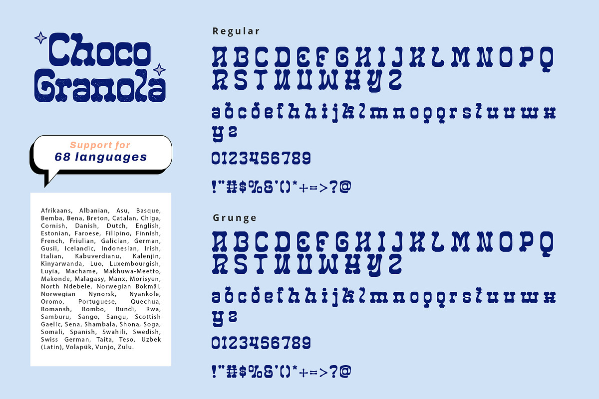 Choco Granola, a Symbol Font by yumnatype (Photo 10 of 10)