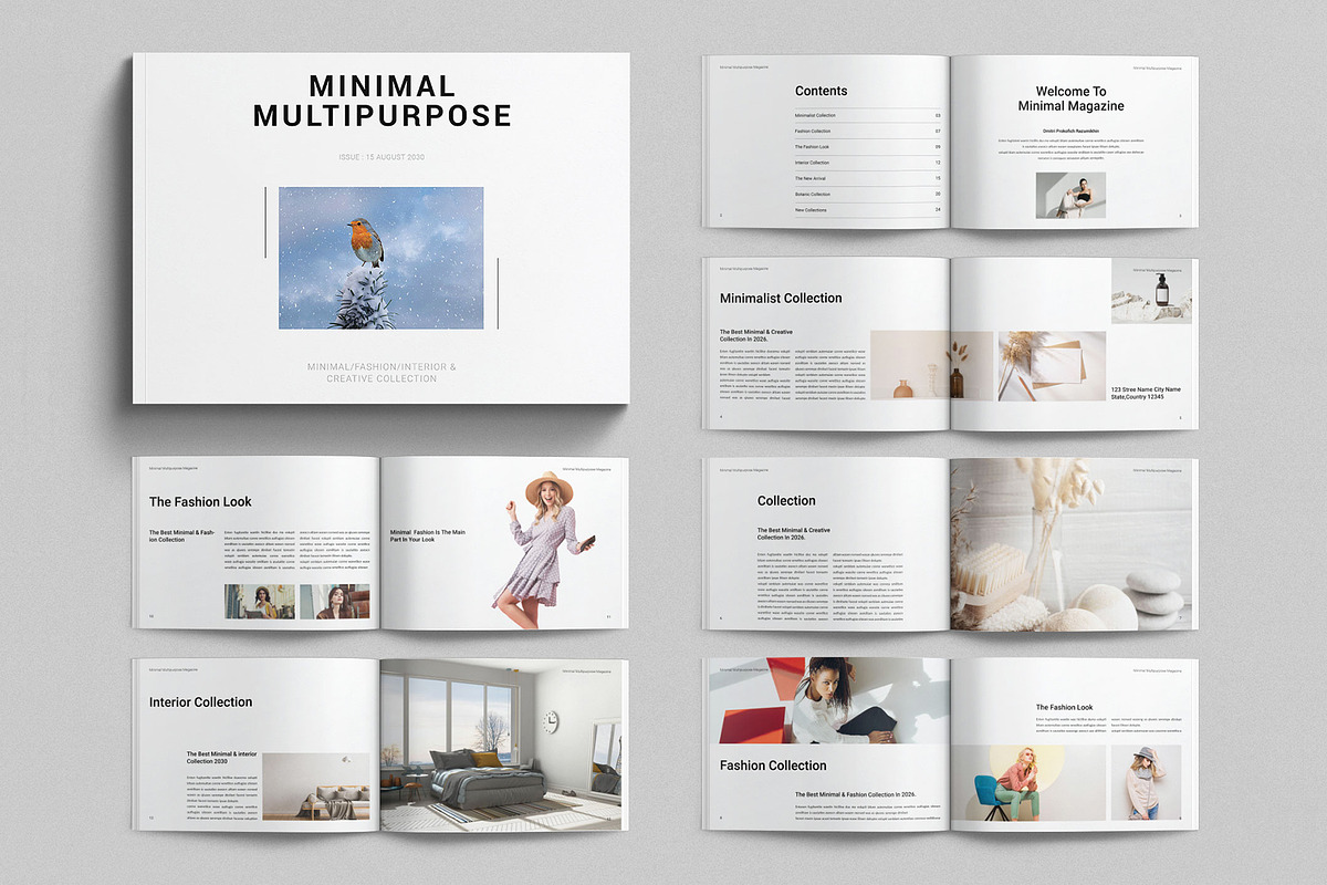 Multipurpose Magazine Landscape, a Magazine Template by E-Type (Photo 1 of 11)