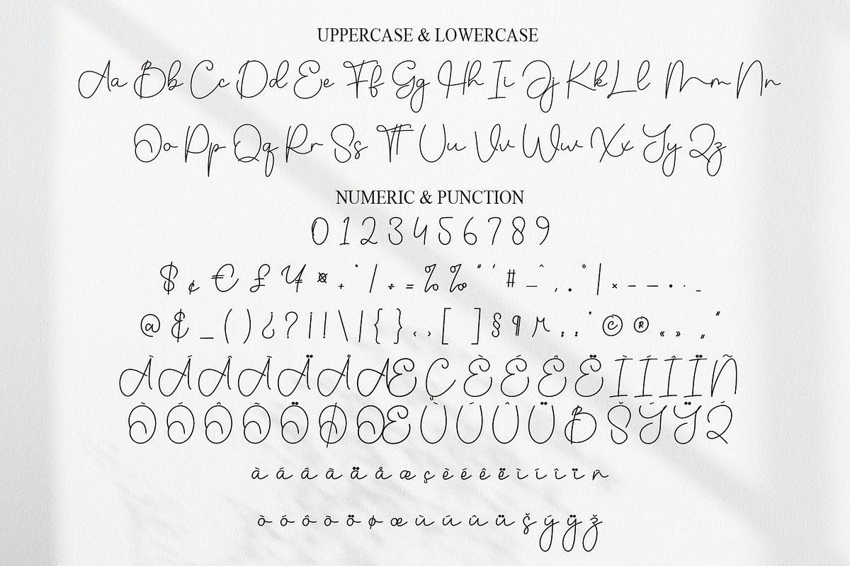 Samantha | Script Font, a Handwritten Font by Scratchones (Photo 7 of 9)
