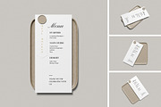 Menu Mockup, an Advertising Mockup by xavier_studio (Thumbnail 1 of 5)