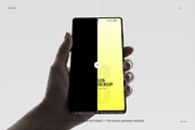 Galaxy S26 Ultra Mockup, an Android Mockup by Toasin Studio (Thumbnail 2 of 5)
