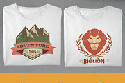 14 Vintage Badge Logos Version 2, a Branding & Logo Template by Graphicgo (Thumbnail 8 of 9)
