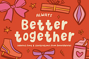 Better Together Fonts & Illustration, a Font by ReveryWorks (Thumbnail 1 of 15)