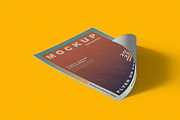 Flyer or Poster Mockup, an Advertising Mockup by Aprndy85 (Thumbnail 2 of 5)