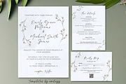 Minimal Wedding Invitation Suite, a Templates & Theme by Elegant_Studio44 (Thumbnail 2 of 4)