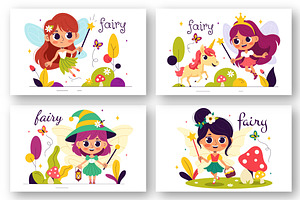 10 Beautiful Fairy Illustration