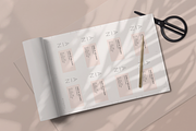 Business Card Template • Amelié, a Business Card Template by Botanica Paperie (Thumbnail 4 of 4)