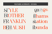 Cevigra Elegant Serif Font, a Serif Font by Graphicxell (Thumbnail 5 of 11)