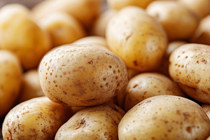 Fresh raw potatoes, a Food & Drink Photo by MistyDay