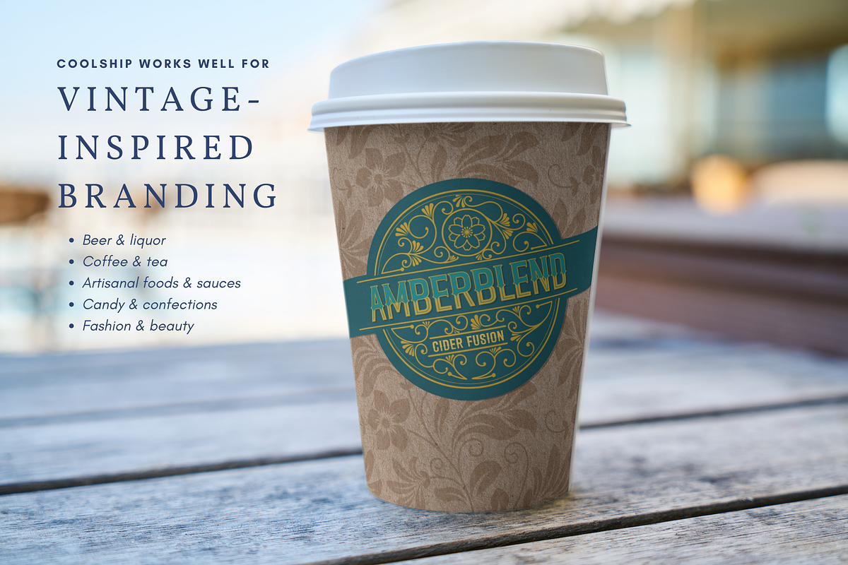Coolship Font Family, a Serif Font by Jessica Deel Creative Co. (Photo 4 of 7)