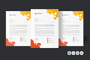 Modern Letterhead, a Resume Template by iDoodle Studio (Thumbnail 1 of 4)