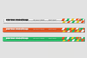 Straw Mockup 2 Views, a Household Mockup by graphicsauce (Thumbnail 2 of 4)