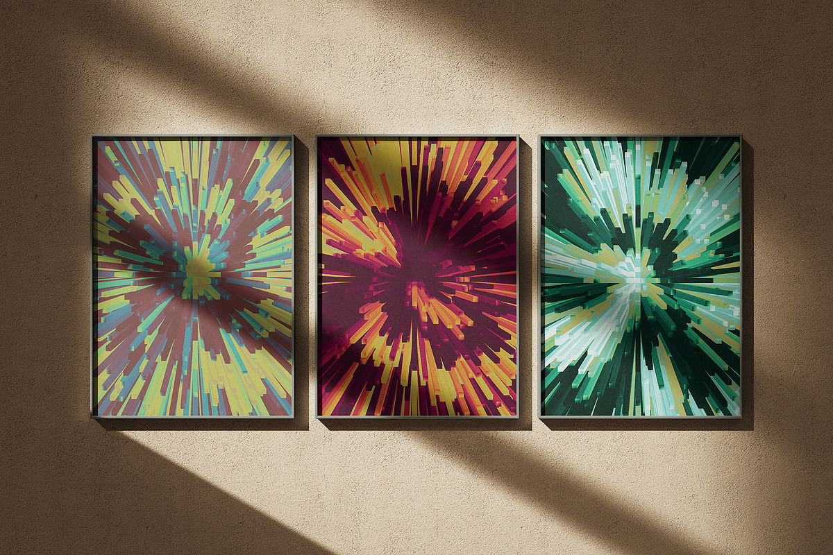 Extrude Background Effect, a Texture Graphic by Milka (Photo 6 of 7)