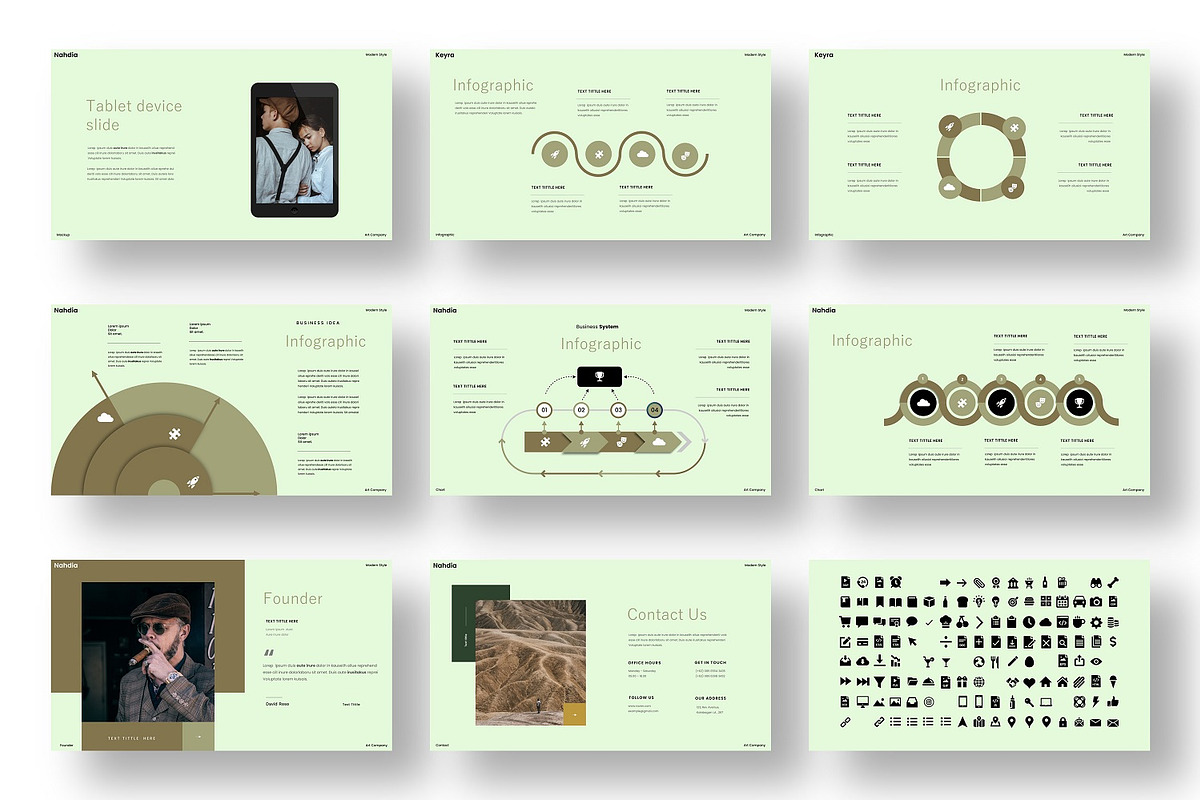 Nahdia - Business Keynote Template, a Presentation Template by Dens Creative Studio (Photo 5 of 6)