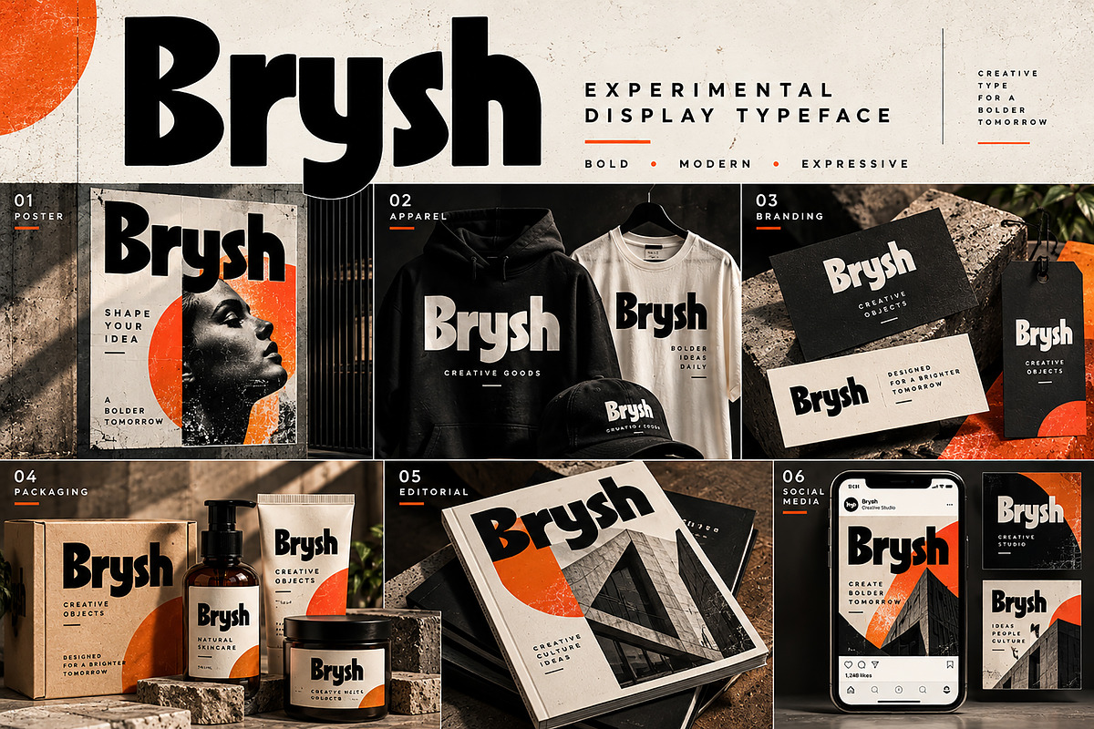 Brysh, a Script Font by Wow Magic (Photo 2 of 5)
