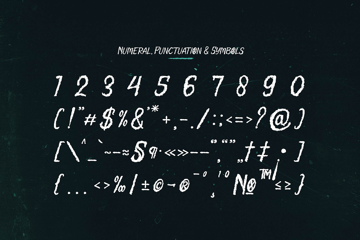Wrong Mansion | Horror Font, a Font by Denustudios (Photo 12 of 14)