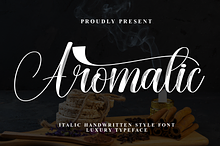 Aromatic | Script Font