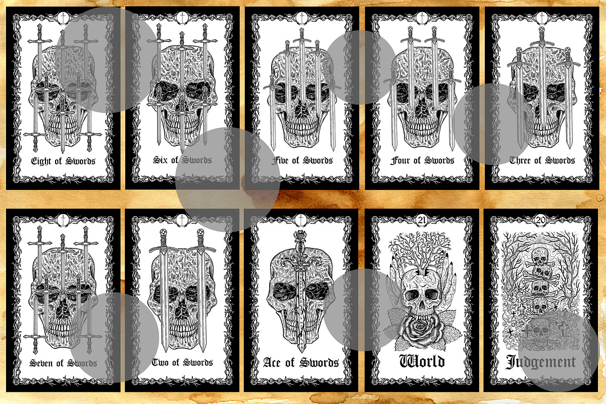 Eternal Bones Tarot, an Illustration by Samiramay (Photo 8 of 11)