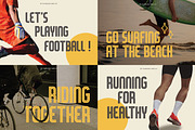 Sports Font Bundle 2, a Sans Serif Font by Flawless And Co (Thumbnail 12 of 12)