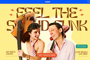 HypeNowa – Groovy Psychedelic Font, a Sans Serif Font by Brand Earth (Thumbnail 4 of 7)