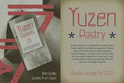 Anzuka Vintage, a Sans Serif Font by Craft Supply Co. (Thumbnail 2 of 8)