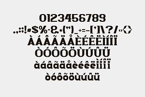 Bidola Slab Serif Font