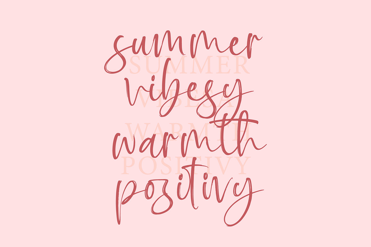 Baplosy Startera Bold Brush Font, a Script Font by Letterena Studios Script (Photo 7 of 20)