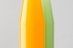 Juice bottle mockup JPEG, a Food & Drink Photo by Shablon