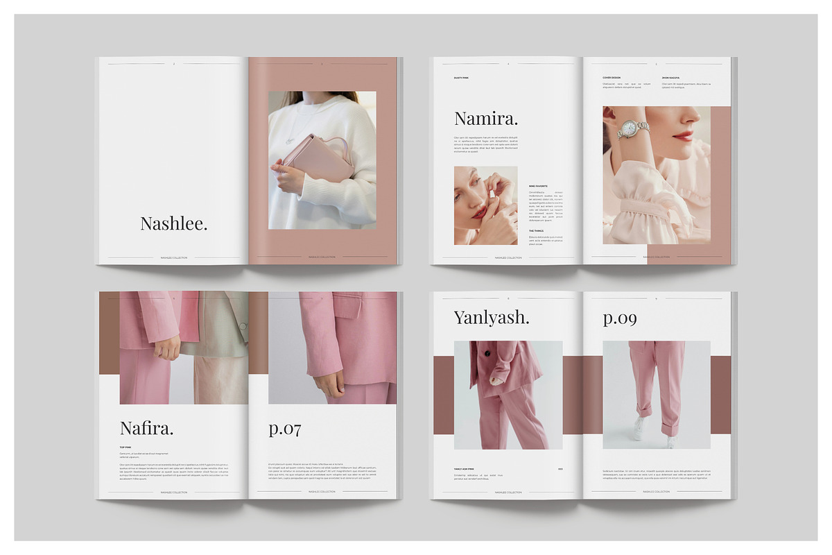 NASHLEE Multipurpose Catalog, a Magazine Template by Arif Tri Ananta (Photo 2 of 14)