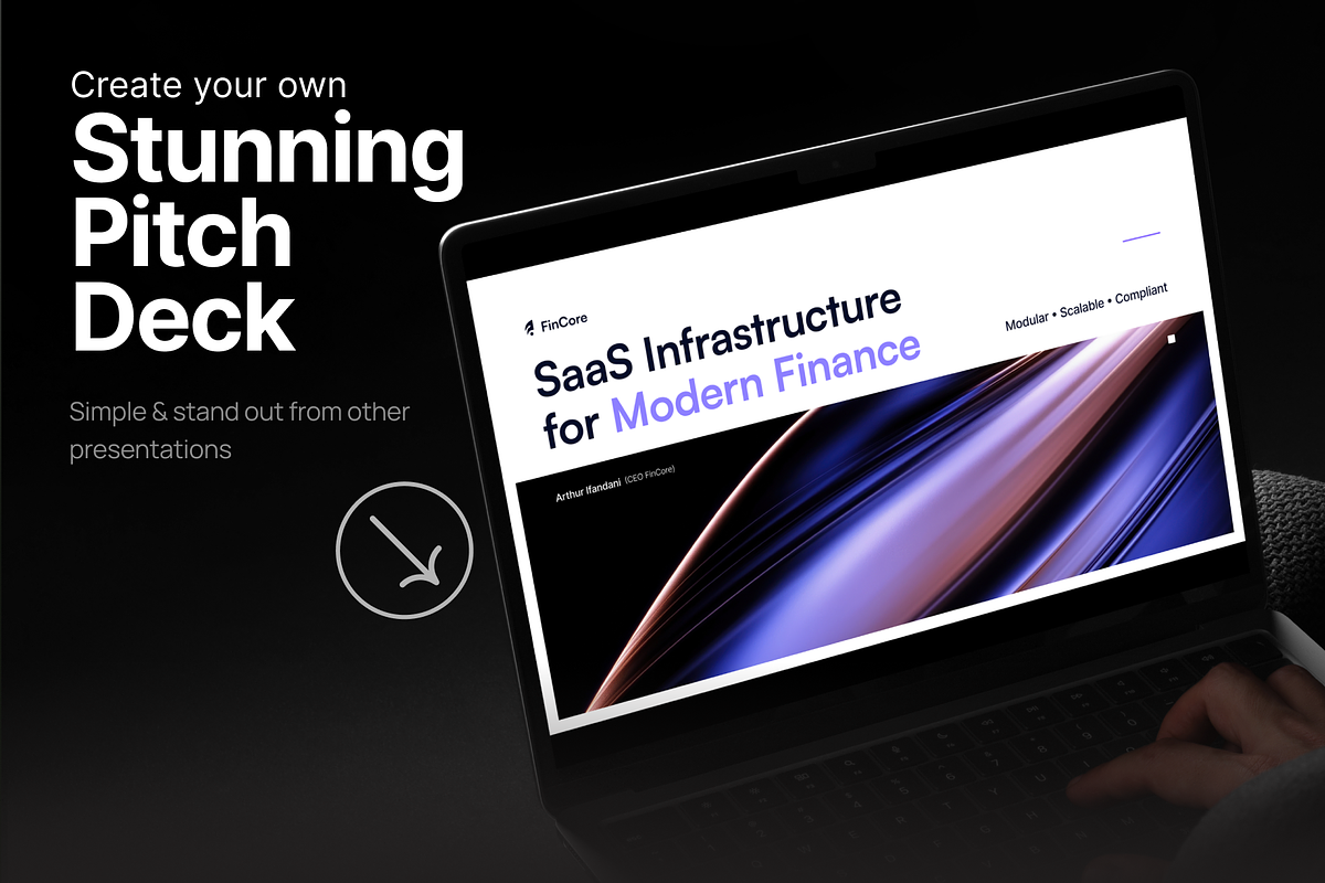 Fintech SaaS Product Strategy Deck, a Presentation Template by pickolabstudio (Photo 6 of 6)