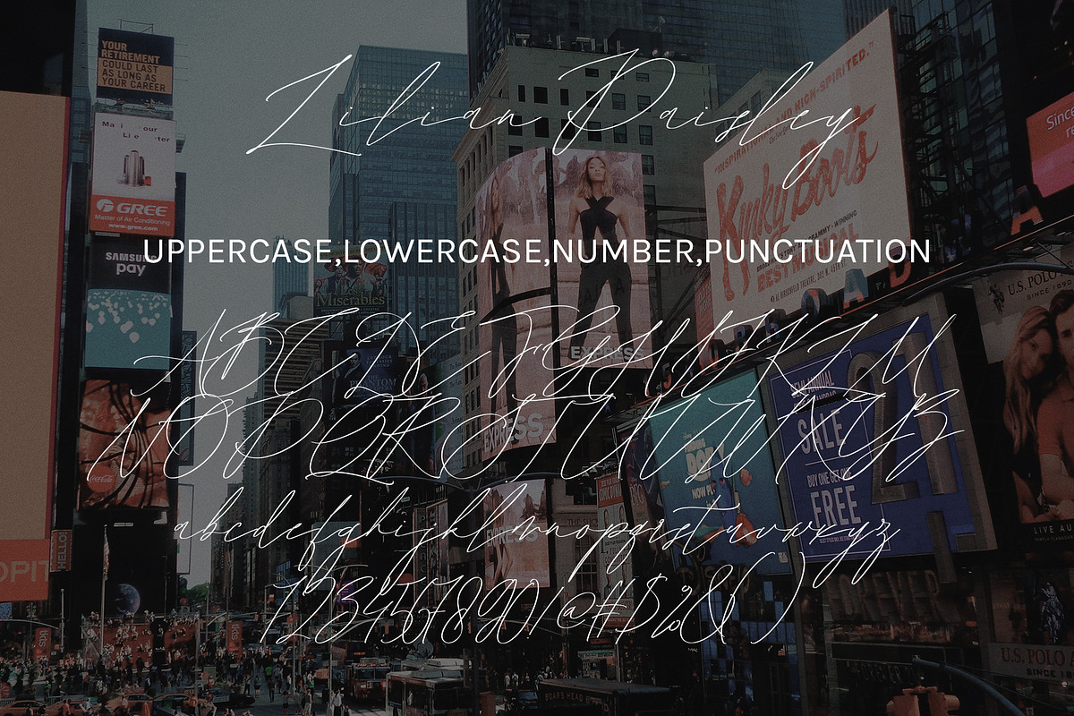 Lilian Paisley, a Handwritten Font by HaKi Studio (Photo 4 of 5)