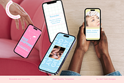 Pretty Pop Instagram Story Templates, a Social Media Template by Hell Yeah Designs (Thumbnail 6 of 10)