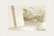 HOLIDAY LETTER | Paper Poster Mockup, a Household Mockup by yuliyuri.studio (Thumbnail 7 of 8)